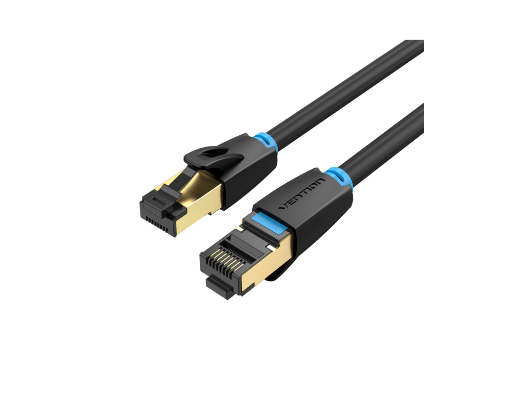 Buy Vention Cat.8 SFTP Patch Cable Black - 10M in Qatar Buy Vention Cat.8 SFTP Patch Cable Black - 10M in Qatar